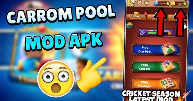 Carrom Pool Mod Apk Latest Version 15.4.2 Unlimited Coins And Gems