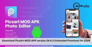 Download PicsArt MOD APK version 24.4.3 (Unlocked Premium) for 2024